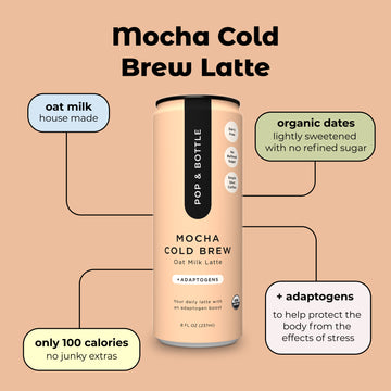 Mocha cold brew | Oat Milk Latte