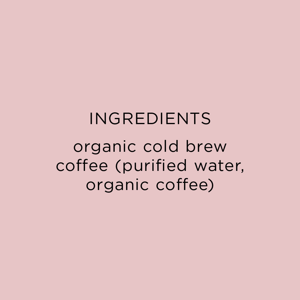 Organic Cold Brew Coffee | Light Roast